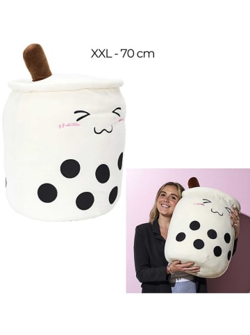 The Home Deco Kids Maskotka "Bubble Tea" w kolorze biało-czarno-brązowym - 0+