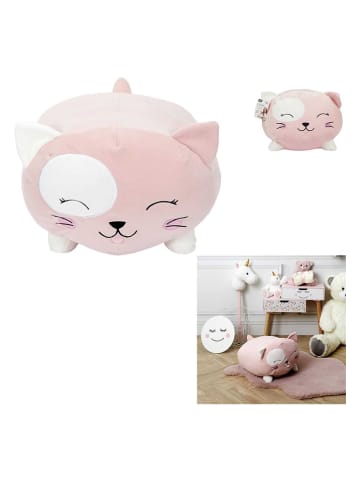 The Home Deco Kids Poduszka w kolorze jasnoróżowym - 30 x 30 cm