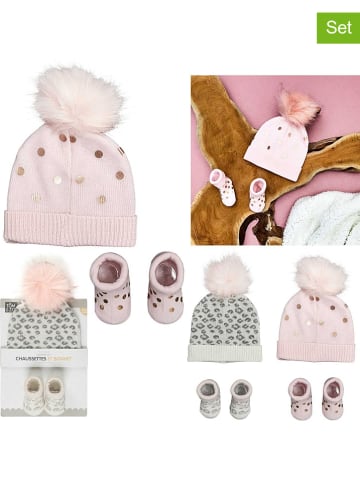 The Home Deco Kids 3-delige set: muts en kruipschoentjes (verrassingsproduct)