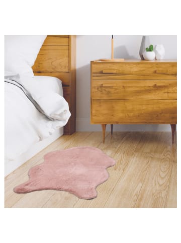 The Home Deco Kids Dywan w kolorze jasnoróżowym - 90 x 60 cm