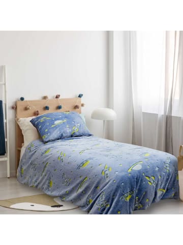 The Home Deco Kids Beddengoedset blauw - (L)200 x (B)140 cm