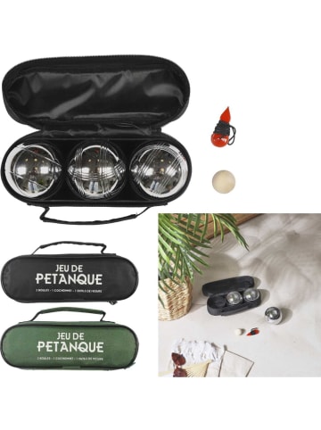 The Home Deco Kids Jeu de bouleset zilver/ zwart/ groen - vanaf 8 jaar (verrassingsproduct)