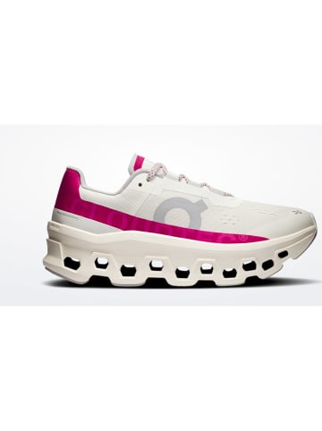 ON RUNNING Laufschuhe "Cloudmonster" in Weiß/ Pink