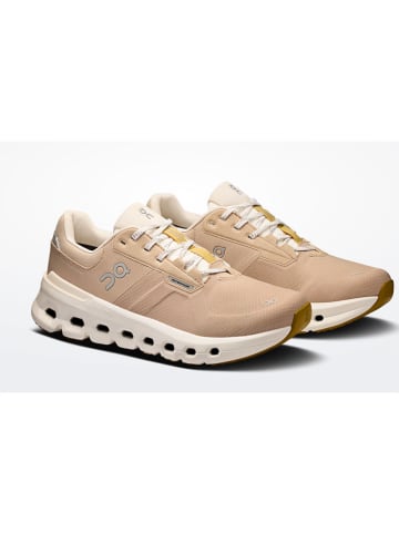 ON RUNNING Buty "Cloudrunner 2" w kolorze beżowym do biegania