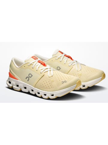 ON RUNNING Buty "Cloud x4" w kolorze żółtym do biegania