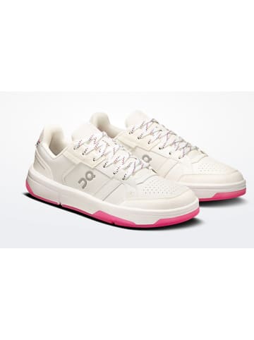 ON RUNNING Sneakers "The Roger Clubhouse" in Weiß/ Pink
