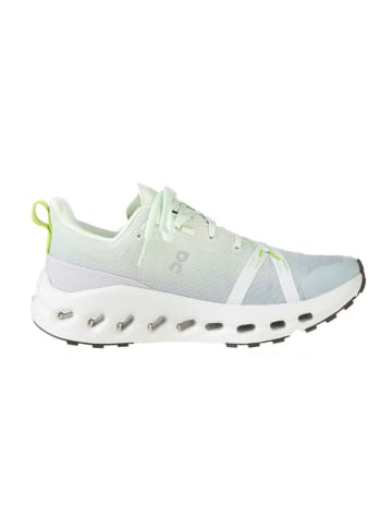 ON RUNNING Buty "Cloudsurfer trail wp" w kolorze błękitno-jasnozielonym do biegania