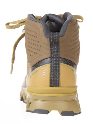 ON RUNNING Boots "Cloudrock 2" in Oliv/ Gelb