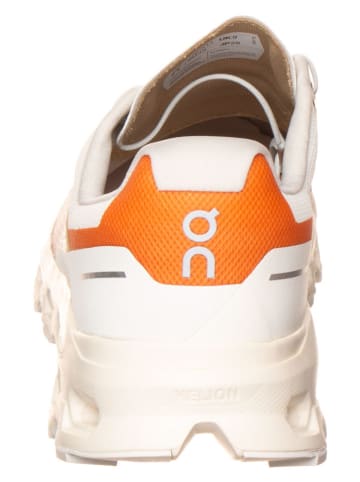 ON RUNNING Laufschuhe in Weiß/ Orange
