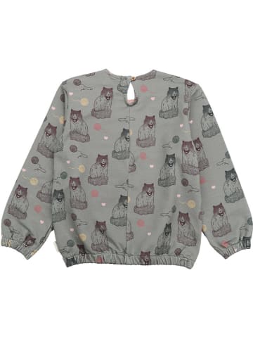 Walkiddy Sweatshirt grijs/lichtroze