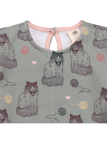 Walkiddy Sweatshirt grijs/lichtroze