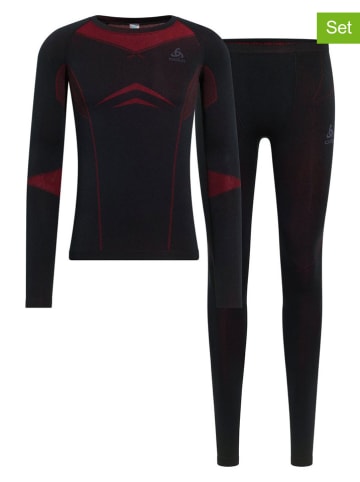 Odlo 2tlg. Funktionswäsche-Set "Fundamentals Performance" in Schwarz