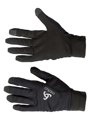 Odlo Rękawiczki funkcyjne "Zeroweight Warm" w kolorze czarnym