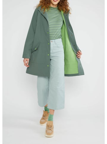 Blutsgeschwister Regenmantel in Khaki