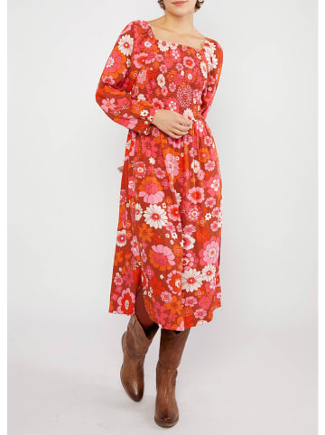 Blutsgeschwister Kleid in Hellbraun