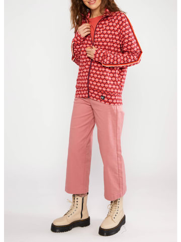 Blutsgeschwister Sweatjacke in Orange/ Bunt