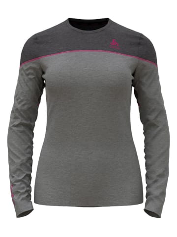 Odlo Funktionsunterhemd "Performance Wool" in Grau