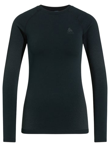 Odlo Funktionsunterhemd "Performance Warm" in Schwarz/ Anthrazit