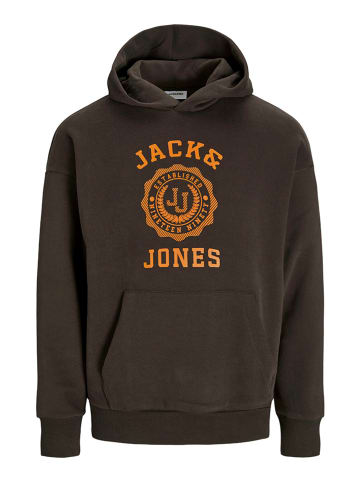 Jack & Jones Hoodie "Victo" in Braun