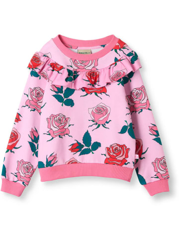 Småfolk Sweatshirt "Quincy" in Rosa