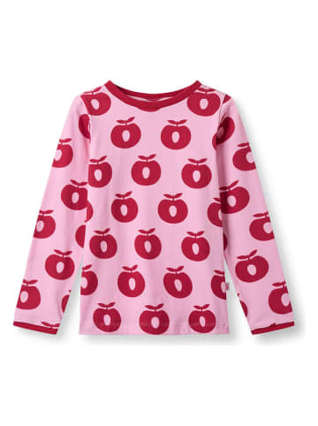 Småfolk Longsleeve "Appel" lichtroze