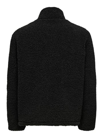 ONLY & SONS Fleecejacke "Jaimy" in Schwarz
