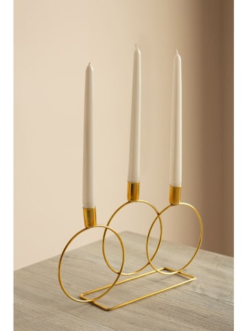 Lucky Bees Kaarshouder goudkleurig - (B)33,5 x (H)21 x (D)20,5 cm