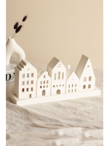 Lucky Bees Kaarshouder wit - (B)29 x (H)7,5 x (D)1,7 cm