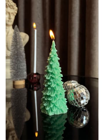 Lucky Bees Duftkerze in Grün - 100 g