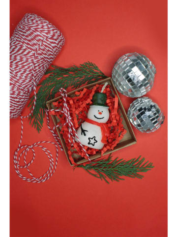 Lucky Bees Kerze in Weiß/ Schwarz - 40 g