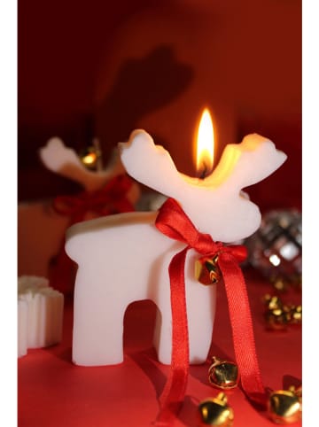 Lucky Bees Duftkerze in Weiß - 65 g