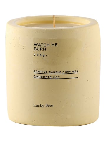 Lucky Bees Geurkaars geel - 220 g