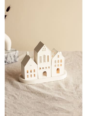 Lucky Bees Kaarshouder wit - (B)19 x (H)7,5 x (D)1,7 cm