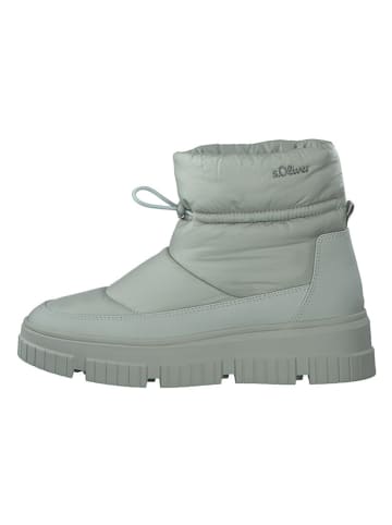 s.Oliver Winterboots in Türkis