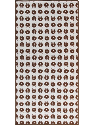 Småfolk Handtuch in Braun/ Creme