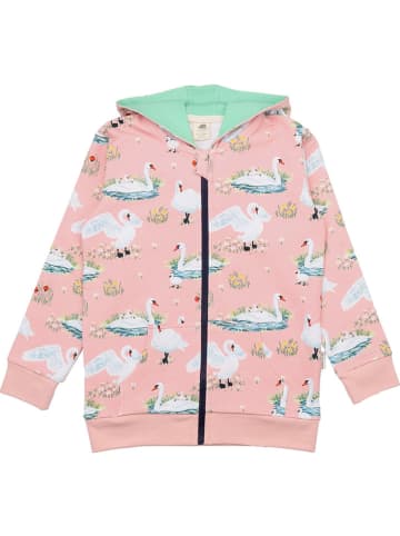 Walkiddy Sweatvest lichtroze