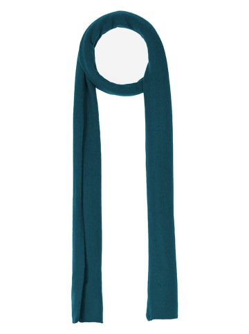Perfect Cashmere Kaschmir-Schal "Kelly" in Petrol - (L)200 x (B)30 cm