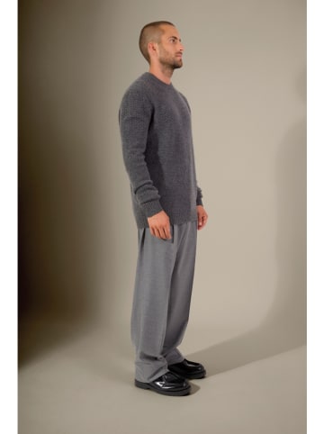 Perfect Cashmere Kasjmieren trui "Aidan" antraciet