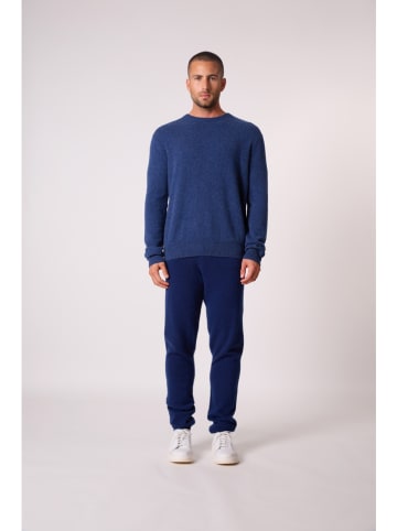 Perfect Cashmere Kasjmieren trui "Blake" blauw