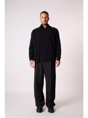 Perfect Cashmere Kaschmir-Cardigan "Cody" in Schwarz