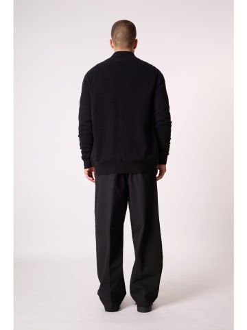 Perfect Cashmere Kaszmirowy kardigan "Cody" w kolorze czarnym