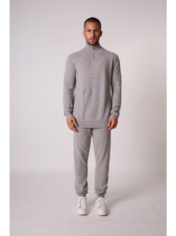 Perfect Cashmere Kaschmir-Pullover "Greg" in Grau