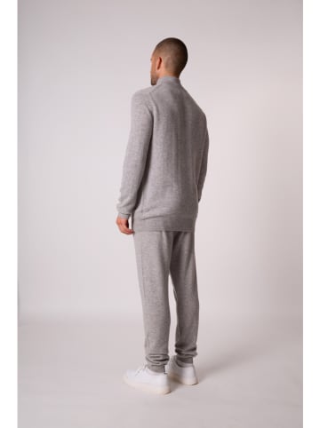 Perfect Cashmere Kaszmirowy kardigan w kolorze szarym