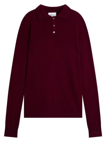 Perfect Cashmere Kasjmieren poloshirt "Spencer" bordeaux