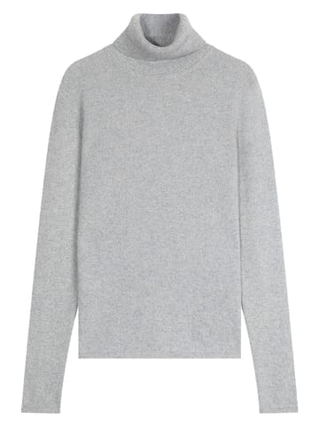 Perfect Cashmere Kaschmir-Rollkragenpullover "Bise" in Grau