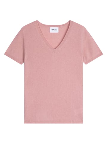 Perfect Cashmere Kasjmieren shirt "Efimia" rosé