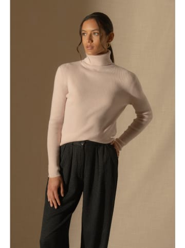 Perfect Cashmere Kasjmieren coltrui "Elly" rosé