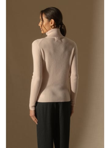 Perfect Cashmere Kaszmirowy golf "Elly" w kolorze jasnoróżowym