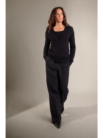 Perfect Cashmere Kasjmieren vest "Emma" zwart