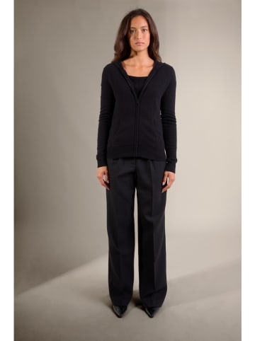 Perfect Cashmere Kaschmir-Cardigan "Emma" in Schwarz